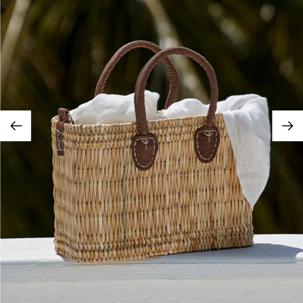 Monday swimwear lake como bag small crossbody woven beach bag